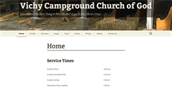 Desktop Screenshot of churchofgodvichymo.com